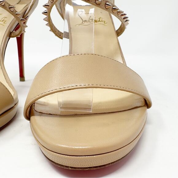 Christian Louboutin Choca Lux 120 Heels 37 - Picture 7 of 13